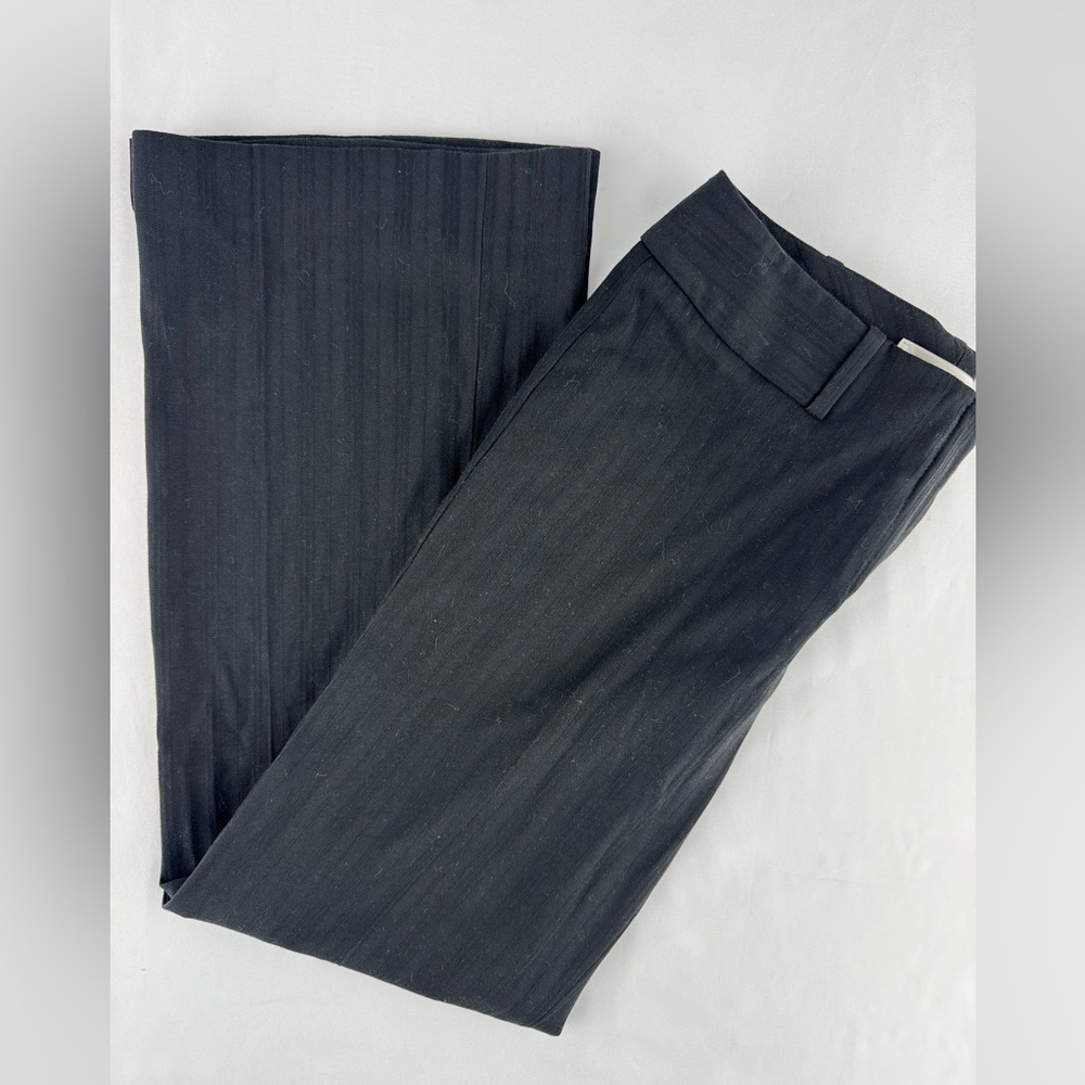 Calson Pin Stripe Black Dress Pants - Picture 3 of 6